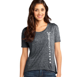 Orange Theory District Microburn tee Black HEATHER